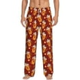 thumbnail image 1 of Salouo Heart Christmas Hot Cocoa Print Pajama Pants for Men, Lounge Pants Elastic Waistband Casual Men's sleepwear Loungewear Sleep Pajama Pant -Medium, 1 of 7