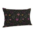 thumbnail image 1 of Salouo Heart and Stars Pattern Pillow Cases,1PC Pillow Covers with Envelope Closure Decorative Pillow Case for Bed Couch,Pillows Not Included-16"x24", 1 of 6