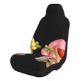 thumbnail image 1 of Salouo Hello Summer Gnome Pattern Car Seat Covers,Universal Car Seat Protectors Easy to Install Car Cover Car Accessories Auto/rucks/Van/SUV-2 PCS, 1 of 9