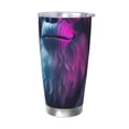 thumbnail image 1 of Salouo Hip-Hop Glasses Gorilla Print 20oz Tumbler with Lid,Stainless Steel Vacuum Insulated Tumbler Durable Insulated Coffee Mug Thermal Cup with Splash Proof Sliding Lid-Without Straw, 1 of 8