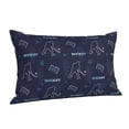 thumbnail image 1 of Salouo Hockey Players Pattern Pillow Cases,1PC Pillow Covers with Envelope Closure Decorative Pillow Case for Bed Couch,Pillows Not Included-16"x24", 1 of 6