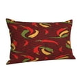 thumbnail image 1 of Salouo Hot Chili Pattern Pillow Cases,1PC Pillow Covers with Envelope Closure Decorative Pillow Case for Bed Couch,Pillows Not Included-16"x24", 1 of 6