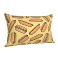 thumbnail image 1 of Salouo Hot Dogs Pattern Pillow Cases,1PC Pillow Covers with Envelope Closure Decorative Pillow Case for Bed Couch,Pillows Not Included-20"x30", 1 of 6