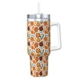 thumbnail image 1 of Salouo Hot Fresh Pizza for 40oz Water Bottle with Handle & Flip Straw - Stainless Steel Vacuum Insulated Tumbler-Reusable Travel Coffee Mug- Gifts for Women & Men, 1 of 8