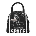 thumbnail image 1 of Salouo I Need More Space for Insulated Lunch Bag for Women/Men - Leakproof Cooler Tote Bag Organizer - Reusable Lunch Box for Office Picnic Hiking Beach-One Size, 1 of 6