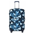 thumbnail image 1 of Salouo Ice Blue Heart Pattern Travel Dust-proof Suitcase Cover, Softside Suitcase Protector Luggage Cover Protector for 18-32inch ,Not Included Suitcase, 1 of 8