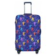 thumbnail image 1 of Salouo Ice Hockey Players With Puck Pattern Travel Dust-proof Suitcase Cover, Softside Suitcase Protector Luggage Cover Protector for 18-32inch ,Not Included Suitcase, 1 of 8