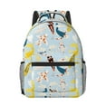 thumbnail image 1 of Salouo Japanese Carps Print Laptop Backpack 16.5'' Daypack Carry On Backpack for Men Women Outdoor Bag Laptop Sleeve and Dual for Weekender/Business/Hiking-One Size, 1 of 6
