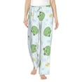 thumbnail image 1 of Salouo Kawaii Frogs Print Women's Pajama Pants Casual Loose Sweatpants PJs Flowy Pants Drawstring Palazzo for Women Wide Leg Pants Lounge Pajama -XX-Large, 1 of 8