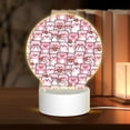 thumbnail image 1 of Salouo Kawaii Pig for Round Acrylic Night Light - Acrylic Sheets with LED Light Lamp Base - Decorative Night Lamp for Restaurant Bar Cafe Shop Room Decoration, 1 of 9