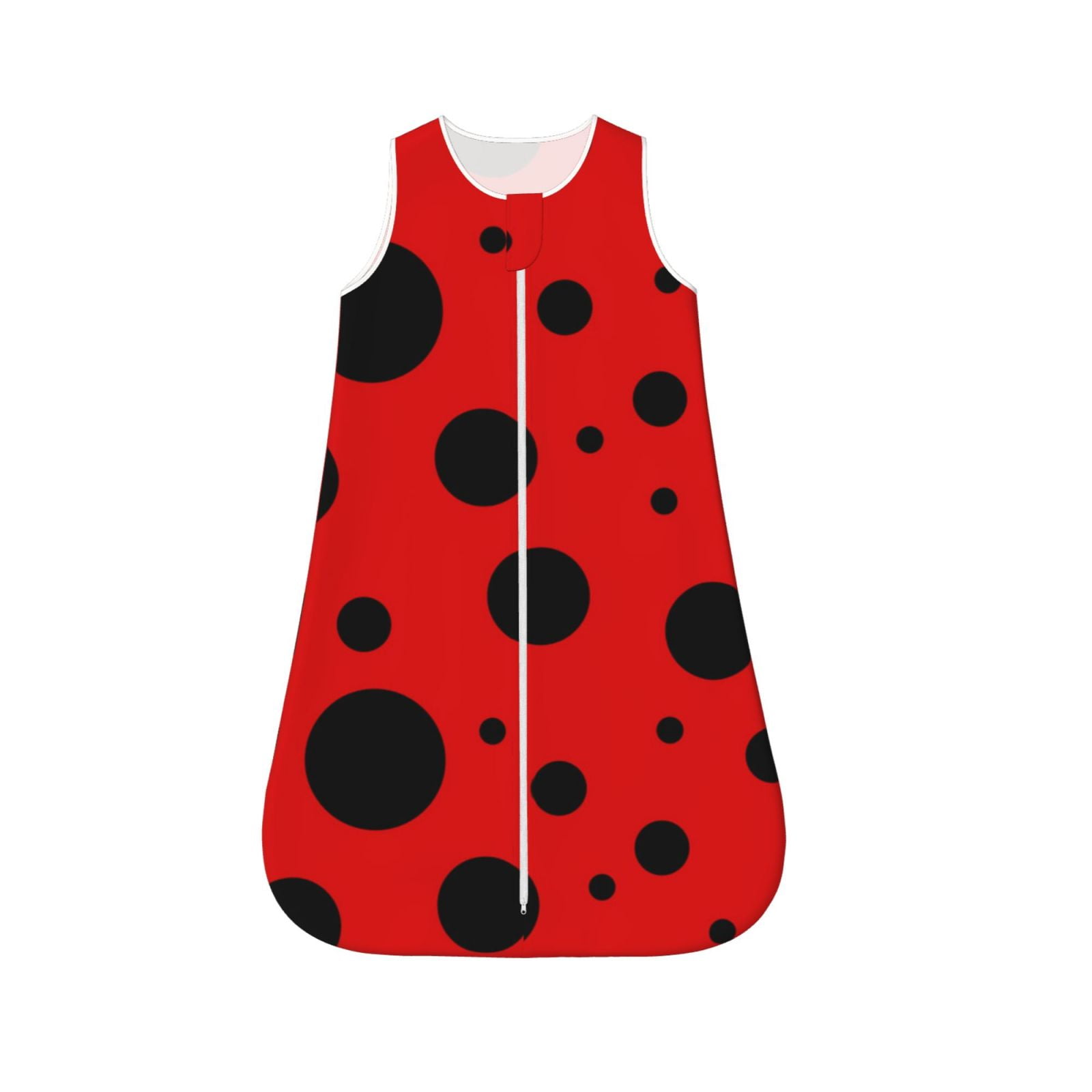 Salouo Ladybug Pattern Print Baby Sleep Sack Wearable Blanket for