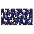 thumbnail image 1 of Salouo Lama in Space Print Large Mouse Pad,Extended Mat Desk Pad, 3mm Thick Mice Pad Desk Mat Big Desk Pad for Work, Game, Office, Home -16 x 29.5in, 1 of 8