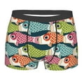 thumbnail image 1 of Salouo Lantern Koi Fish Print Men's Boxer Briefs,Breathable Underwear Elastic Waistband Briefs for Men -Small, 1 of 8