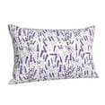 thumbnail image 1 of Salouo Lavender Flowers Pattern Pillow Cases,1PC Pillow Covers with Envelope Closure Decorative Pillow Case for Bed Couch,Pillows Not Included-20"x30", 1 of 6