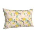 thumbnail image 1 of Salouo Lemon Leaves Pattern Pillow Cases,1PC Pillow Covers with Envelope Closure Decorative Pillow Case for Bed Couch,Pillows Not Included-16"x24", 1 of 6