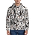 thumbnail image 1 of Salouo Leopard And Zebra Pattern Men's Fall Hoodie Sweatshirt,Sport Hoodie with Pockets for Men Pullover Casual Hooded Sweatshirt-XX-Large, 1 of 7