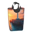 thumbnail image 1 of Salouo Lighthouse At Sunset Coast for Dirty Clothes Hamper,Extra Large Hamper Basket Bin 1-Pack Big Laundry Baskets with Handles Laundry Hampers Fits for Bedroom & Living Room, 1 of 5