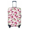 thumbnail image 1 of Salouo Lilies Flowers Pattern Travel Dust-proof Suitcase Cover, Softside Suitcase Protector Luggage Cover Protector for 18-32inch ,Not Included Suitcase, 1 of 8