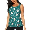 thumbnail image 1 of Salouo Love Dog Pattern Workout Tank Tops for Women,Gym Exercise Sleeveless Running Loose Athletic Top Fit Yoga Tops Active Shirts-XX-Large, 1 of 7