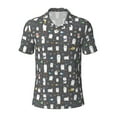 thumbnail image 1 of Salouo Lovely Penguin for Men's Short Sleeve Polo Shirts,Polo Shirts for Men Performance Short Sleeve Golf Shirt Athletic Casual Collared T-Shirt-4X-Large, 1 of 8