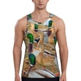 thumbnail image 1 of Salouo Mallard Ducks for Men's Tank Tops,Sleeveless Muscle Shirts for Men Quick Dry Workout Tank Top Gym Muscle Tee Fitness Bodybuilding Sleeveless T Shirt-4X-Large, 1 of 7