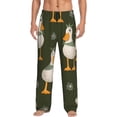 thumbnail image 1 of Salouo Mallard Ducks Wild Birds Print Pajama Pants for Men, Lounge Pants Elastic Waistband Casual Men's sleepwear Loungewear Sleep Pajama Pant -Small, 1 of 7