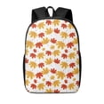 thumbnail image 1 of Salouo Maple Leaf Print Travel Laptop Backpack,17Inch Casual Bag with Side Pockets for Men & Women Stylish Daypack for Weekender/Business/Hiking-One Size, 1 of 6