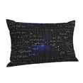 thumbnail image 1 of Salouo Mathematica Science Pattern Pillow Cases,1PC Pillow Covers with Envelope Closure Decorative Pillow Case for Bed Couch,Pillows Not Included-14"x20", 1 of 6