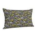 thumbnail image 1 of Salouo Modern Yellow Excavator Pattern Pillow Cases,1PC Pillow Covers with Envelope Closure Decorative Pillow Case for Bed Couch,Pillows Not Included-20"x30", 1 of 6