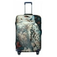 thumbnail image 1 of Salouo Moon Flower White Owl Pattern Travel Dust-proof Suitcase Cover, Softside Suitcase Protector Luggage Cover Protector for 18-32inch ,Not Included Suitcase, 1 of 8