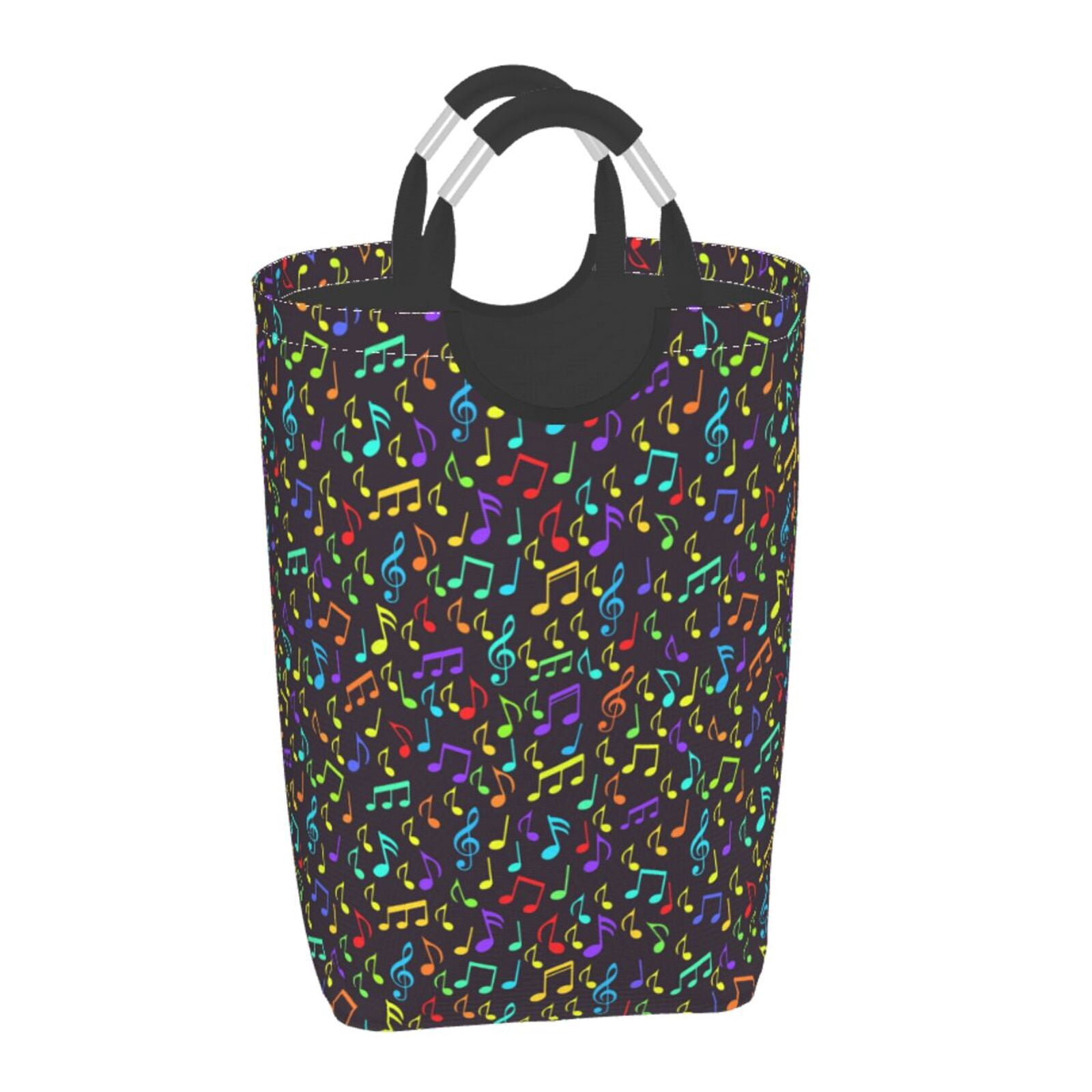 Salouo Musical Notes for Dirty Clothes Hamper,Extra Large Hamper Basket ...