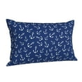 thumbnail image 1 of Salouo Nautical Anchors Pattern Pillow Cases,1PC Pillow Covers with Envelope Closure Decorative Pillow Case for Bed Couch,Pillows Not Included-20"x30", 1 of 6