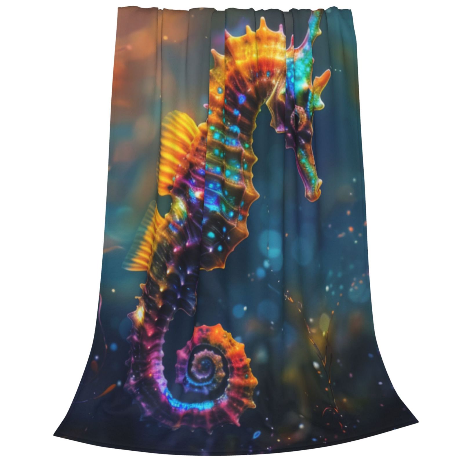 Ethereal Underwater Elegance Quilted Blanket NCU0PTT171