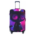 thumbnail image 1 of Salouo Neon Toy Cat Reflections Pattern Travel Dust-proof Suitcase Cover, Softside Suitcase Protector Luggage Cover Protector for 18-32inch ,Not Included Suitcase, 1 of 8