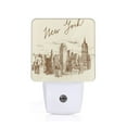 thumbnail image 1 of Salouo New York for Night Lights Plug into Wall 1 Pack, 0.5W Plug in Night Light with Dusk-to-Dawn Light Sensor LED Nightlight for Bathroom, Adult, Hallway-US, 1 of 7