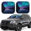 thumbnail image 1 of Salouo Night At Lake Aurora Pattern Car Windshield Sun Shade Foldable | Front Windshield Shade for Sun, Heat and UV Rays | Interior Sun Protection-Large, 1 of 6