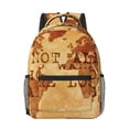 thumbnail image 1 of Salouo Not All Those Who Wander Are Lost2 Print Laptop Backpack 16.5'' Daypack Carry On Backpack for Men Women Outdoor Bag Laptop Sleeve and Dual for Weekender/Business/Hiking-One Size, 1 of 6