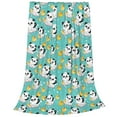 thumbnail image 1 of Salouo Panda Bathing In The Bath Print Bed Blankets,Flannel Blanket Comfortable Air Conditioning Blanket Lightweight Blanket for Sofa Bed Travel & Couch -80"x60", 1 of 8