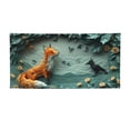 thumbnail image 1 of Salouo Paper Fox Crow Fantasy Pattern Holiday Banner Outside Party Decoration Banner (1PC) Festival Supplies Fit for Birthday Parties & Celebrations & Chrismas-Medium, 1 of 8