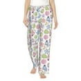 thumbnail image 1 of Salouo Pastel Christmas Cookies Print Women's Pajama Pants Casual Loose Sweatpants PJs Flowy Pants Drawstring Palazzo for Women Wide Leg Pants Lounge Pajama -Large, 1 of 8