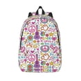 thumbnail image 1 of Salouo Peace Love and Dove Flower Power for Travel Backpack for Men Women,Casual Laptop Backpack Daypack Business Work Bag for Travel、Hiking、Weekend -Medium, 1 of 5