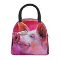 thumbnail image 1 of Salouo Pig for Insulated Lunch Bag for Women/Men - Leakproof Cooler Tote Bag Organizer - Reusable Lunch Box for Office Picnic Hiking Beach-One Size, 1 of 6