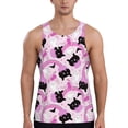 thumbnail image 1 of Salouo Pink Girl Halloween for Men's Tank Tops,Sleeveless Muscle Shirts for Men Quick Dry Workout Tank Top Gym Muscle Tee Fitness Bodybuilding Sleeveless T Shirt-Small, 1 of 7