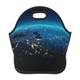 Salouo Earth for Lunch Tote,Lunch Bag Insulated Lunch Box