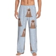 thumbnail image 1 of Salouo Playful Walrus Wonders Print Pajama Pants for Men, Lounge Pants Elastic Waistband Casual Men's sleepwear Loungewear Sleep Pajama Pant -XX-Large, 1 of 7