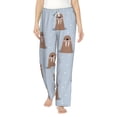 thumbnail image 1 of Salouo Playful Walrus Wonders Print Women's Pajama Pants Casual Loose Sweatpants PJs Flowy Pants Drawstring Palazzo for Women Wide Leg Pants Lounge Pajama -XX-Large, 1 of 8
