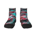 thumbnail image 1 of Salouo Psychedelic Hairless Cat Pattern Unisex Middle Tube Socks,Middle-Finger Knee High Socks Over The Calf Tube Stocking Crew Stockings for Women and Men Tube Socks, 1 of 8
