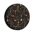 thumbnail image 1 of Salouo Pumpkin Plant Garden Print Spare Tire Cover 14-17 inch Spare Tire Protector Universal Tough Tire Wheel Cover for Trailer SUV and Truck-16 inch, 1 of 6