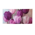 thumbnail image 1 of Salouo Purple And Pink Tulip Bouquet Pattern Holiday Banner Outside Party Decoration Banner (1PC) Festival Supplies Fit for Birthday Parties & Celebrations & Chrismas-Small, 1 of 8