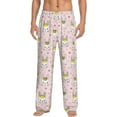 thumbnail image 1 of Salouo Queen For Rabbit Print Pajama Pants for Men, Lounge Pants Elastic Waistband Casual Men's sleepwear Loungewear Sleep Pajama Pant -Small, 1 of 7